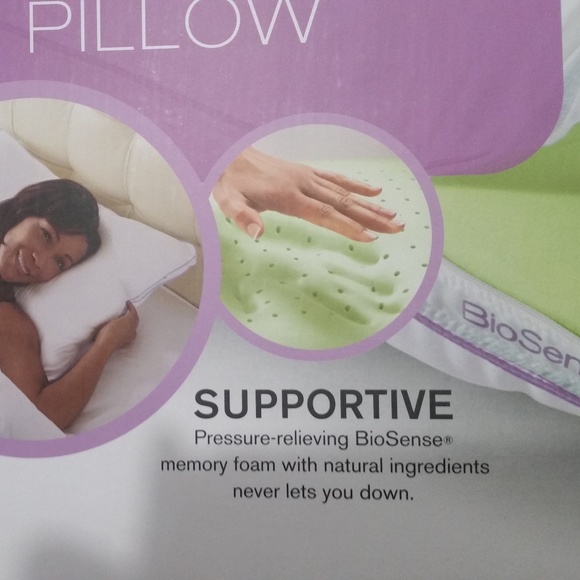 Brookstone Bedding Biosense 2in Classic Pillow For All Sleepers